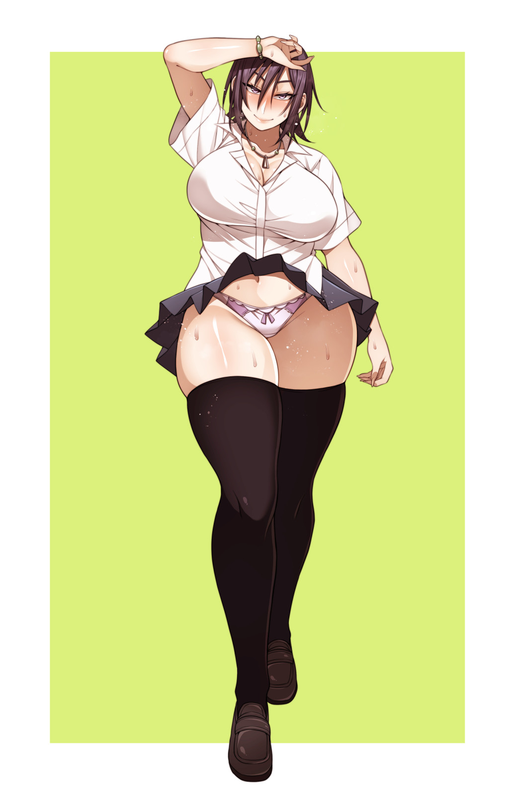 Hentai Manga Comic-The Creepy Glasses Girl-Bounus-73